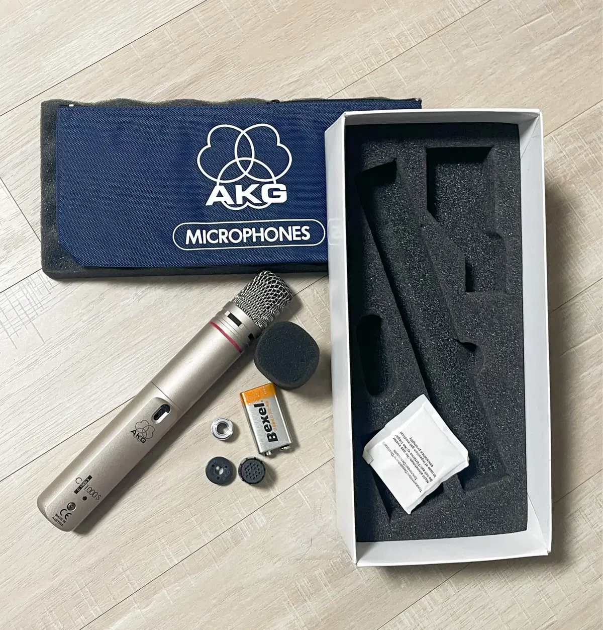 AKG C1000S (Made in Austria) 녹음용 콘덴서 마이크